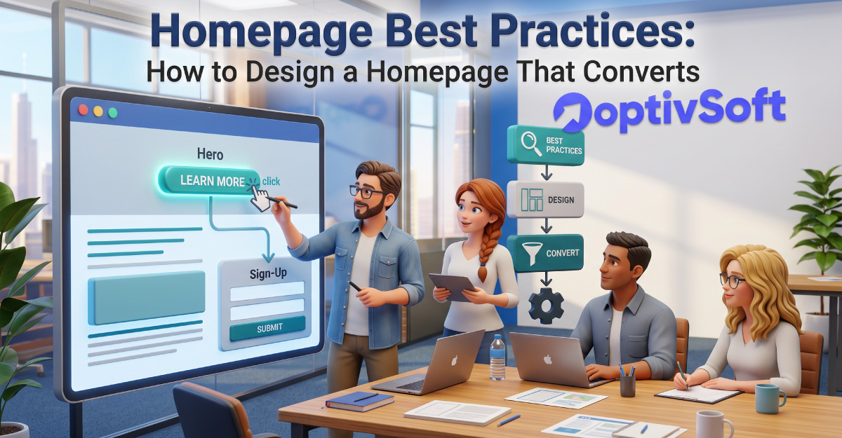 Corporate Homepage Design: How to Build a Homepage That Helps Customers