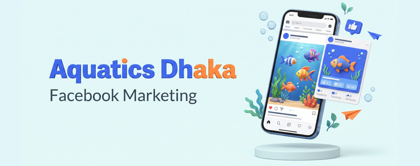 Aquatics Dhaka – Facebook Marketing