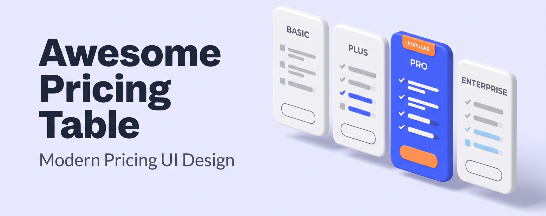 Awesome Pricing Table – Responsive Pricing Design