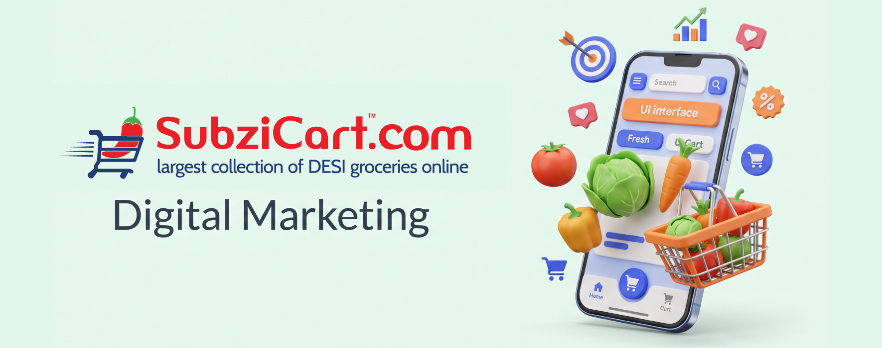 SubziCart – Digital Marketing