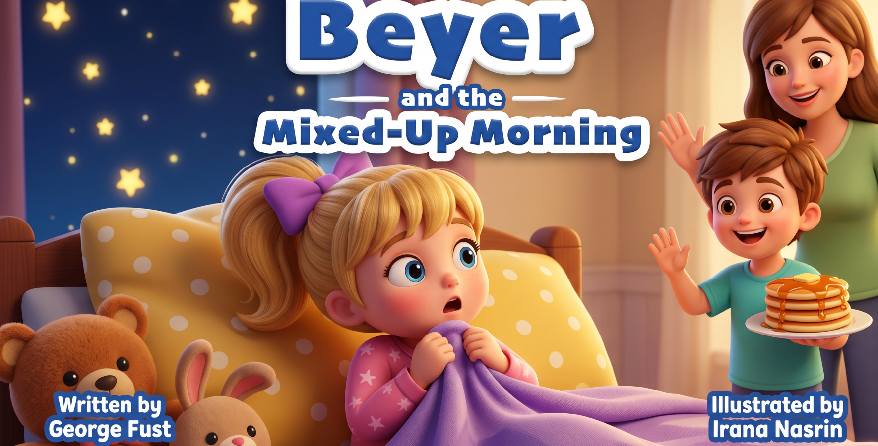 Beyer and the Mixed-Up Morning – Book Illustration