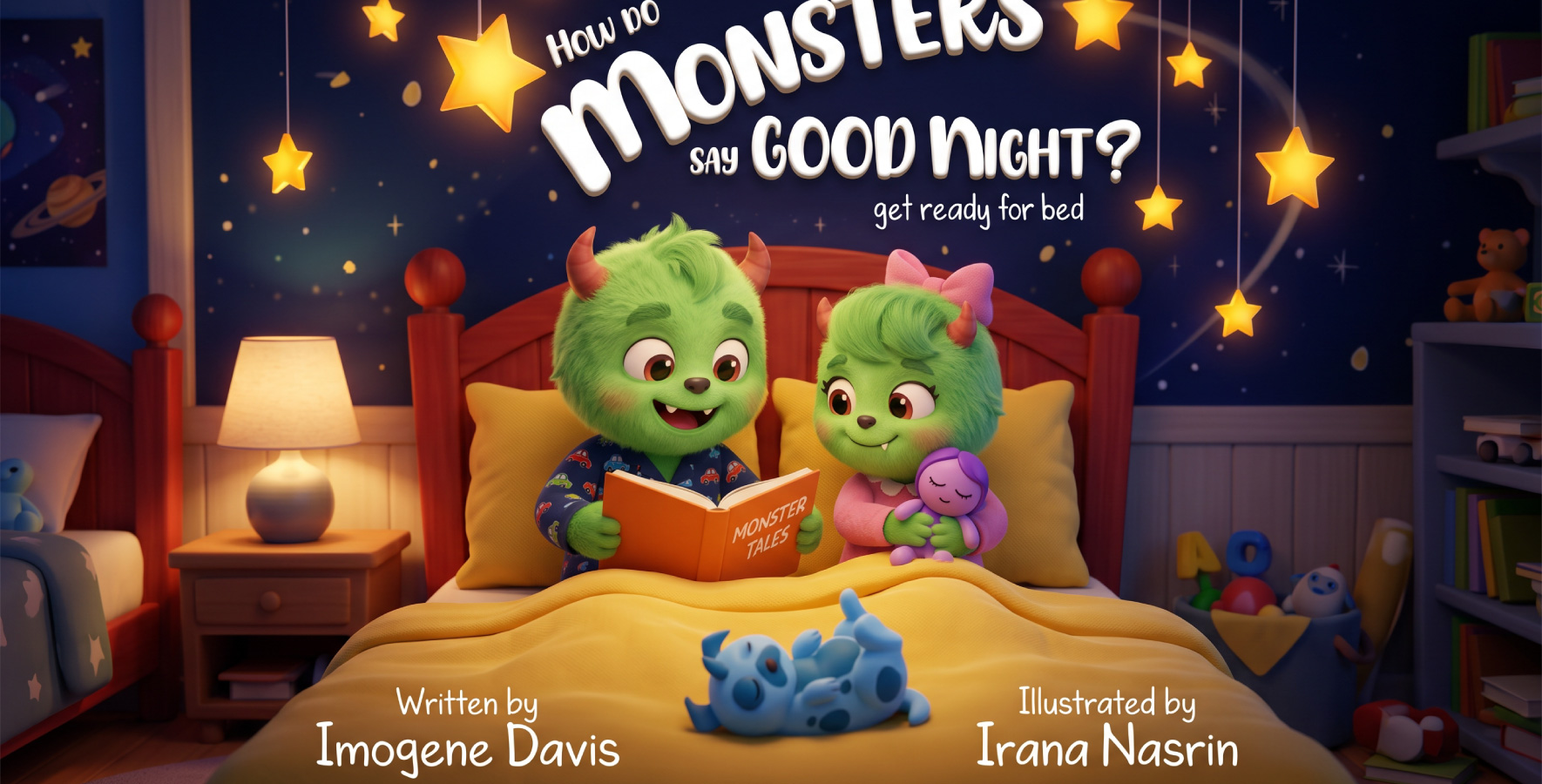 How Monsters Say Good Night – Children’s Book Illustration