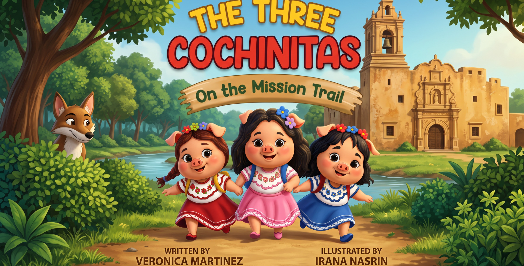 The Three Cochinitas – Children’s Book Illustration