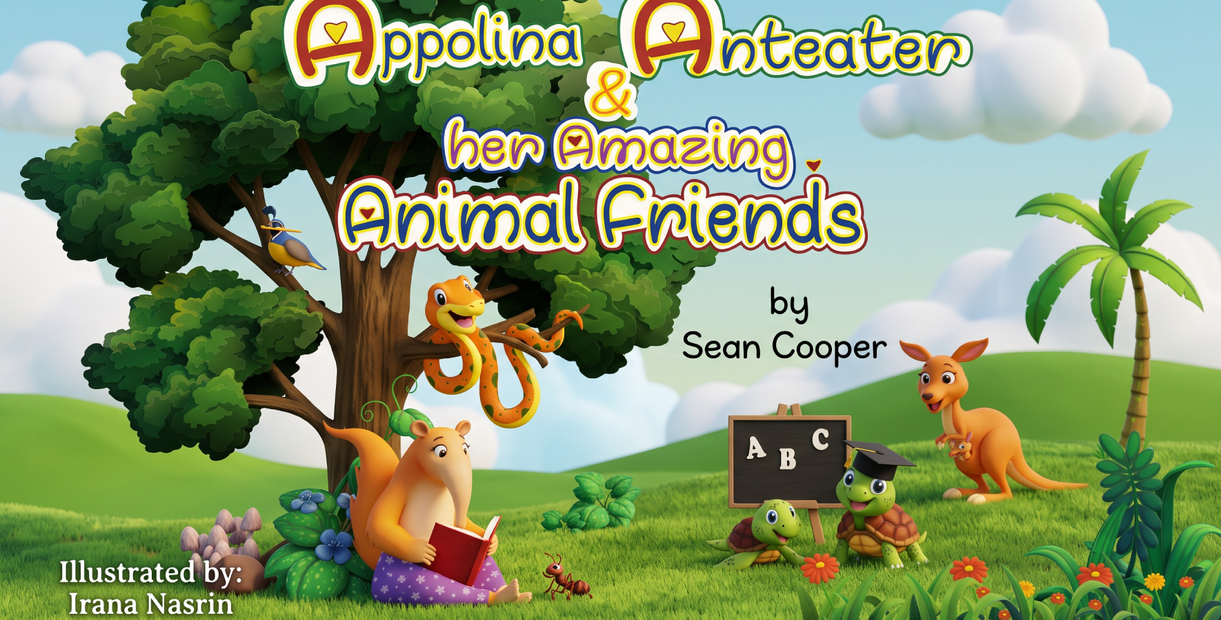 Appolina the Anteater – Children’s Book Illustration