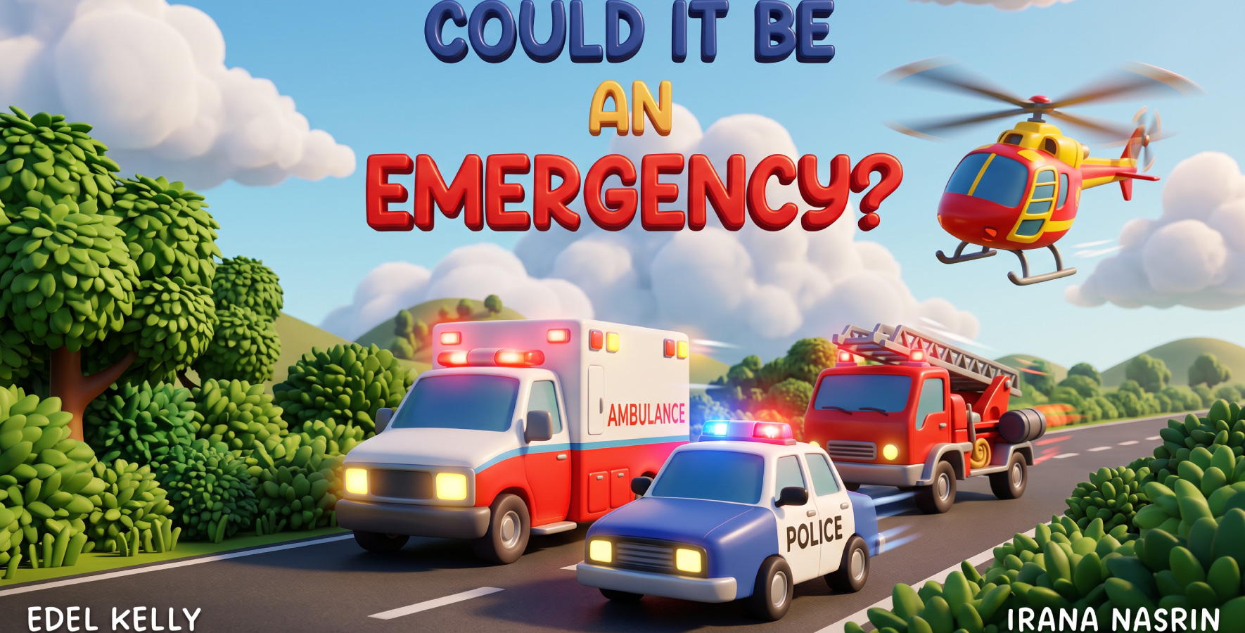 Could It Be an Emergency? – Children’s Book Illustration