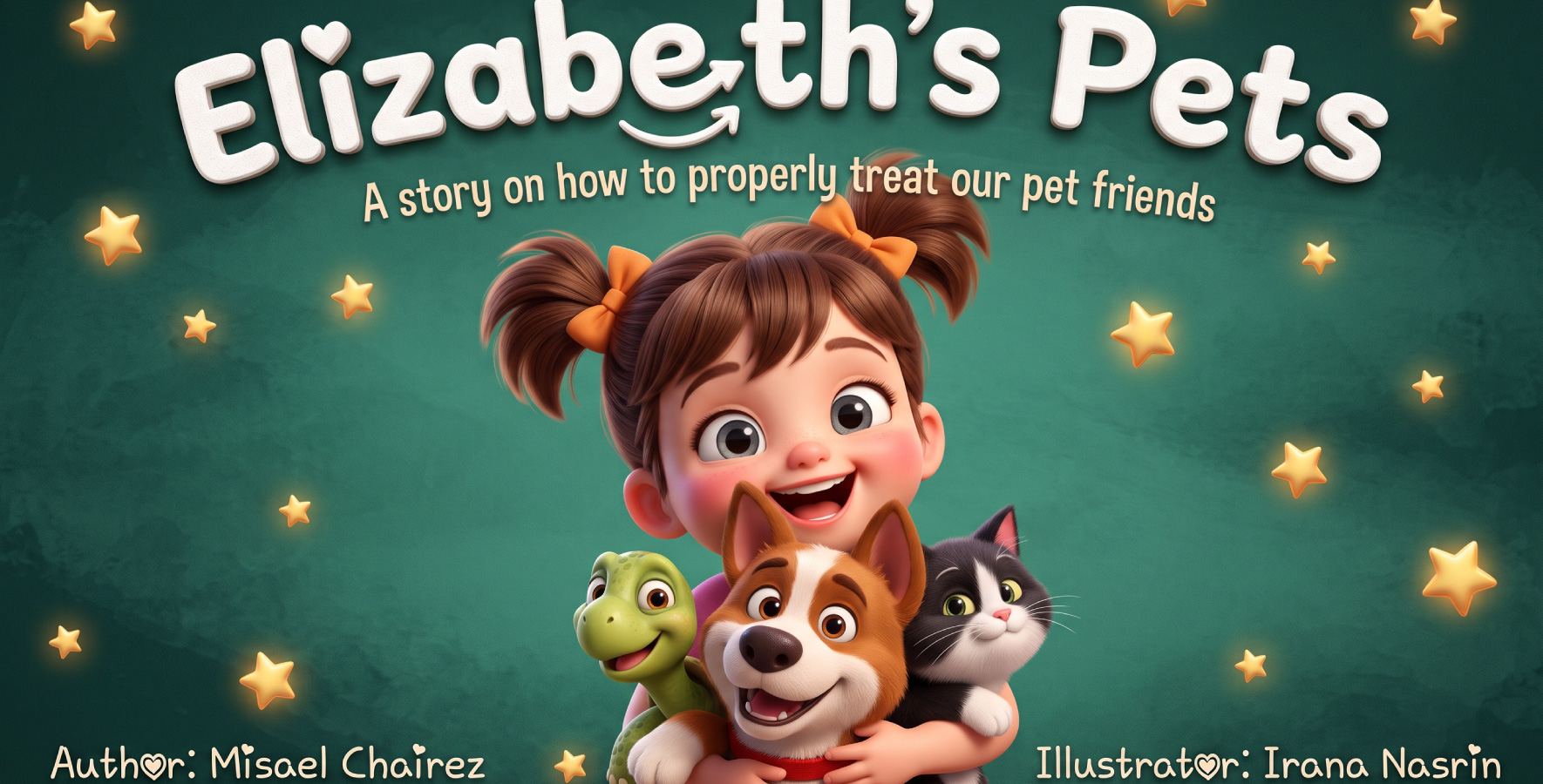 Elizabeth’s Pets – Children’s Book Illustration