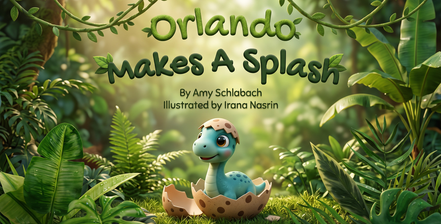 Orlando Makes a Splash – Children’s Book Illustration